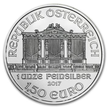 Oostenrijk Philharmoniker 2017 1 ounce silver